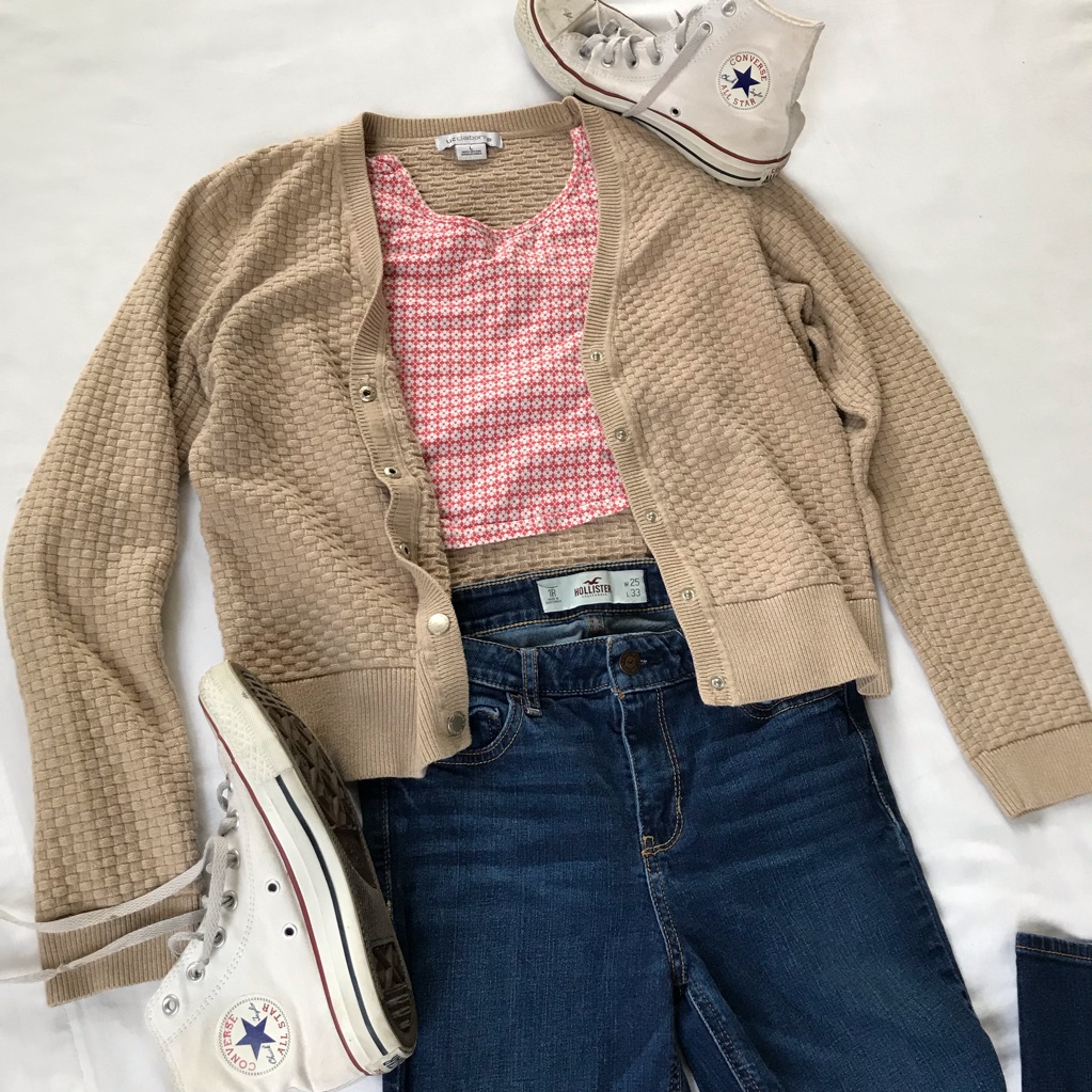 Patterned Crop Top